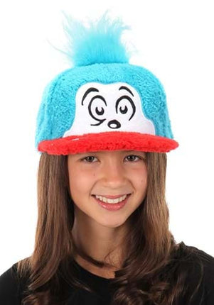 Dr. Seuss Thing 2 Fuzzy Cap- worn by child model