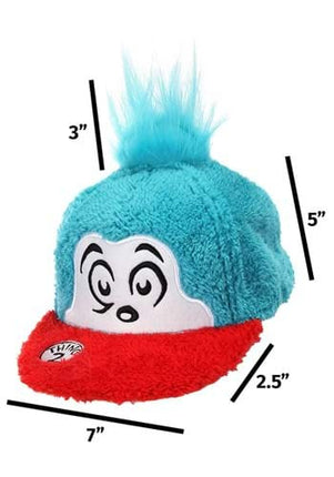 Dr. Seuss Thing 2 Fuzzy Cap- measurements