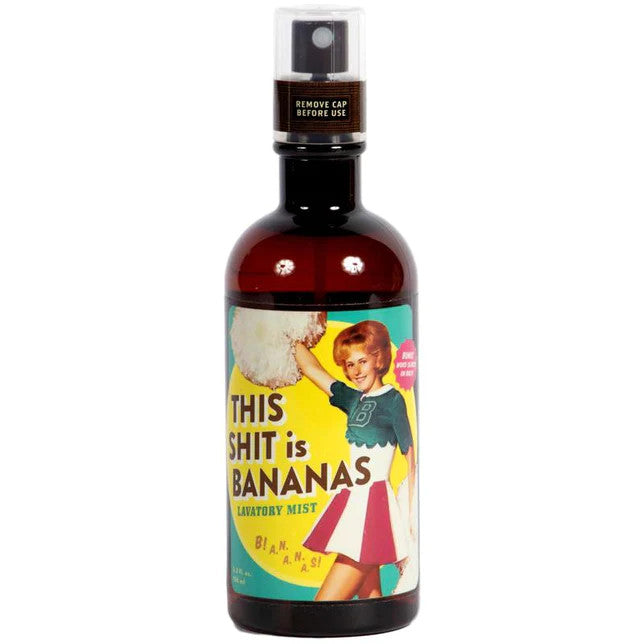 This Shit is Bananas Lavatory Mist- front view