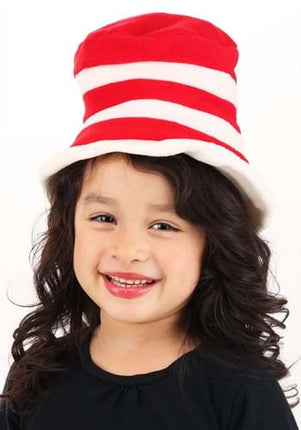 Dr. Seuss- The Cat in The Hat Fleece Toddler Hat- worn by little girl 2