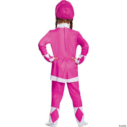 Power Rangers- Pink Ranger Baby/ Toddler Costume- back view