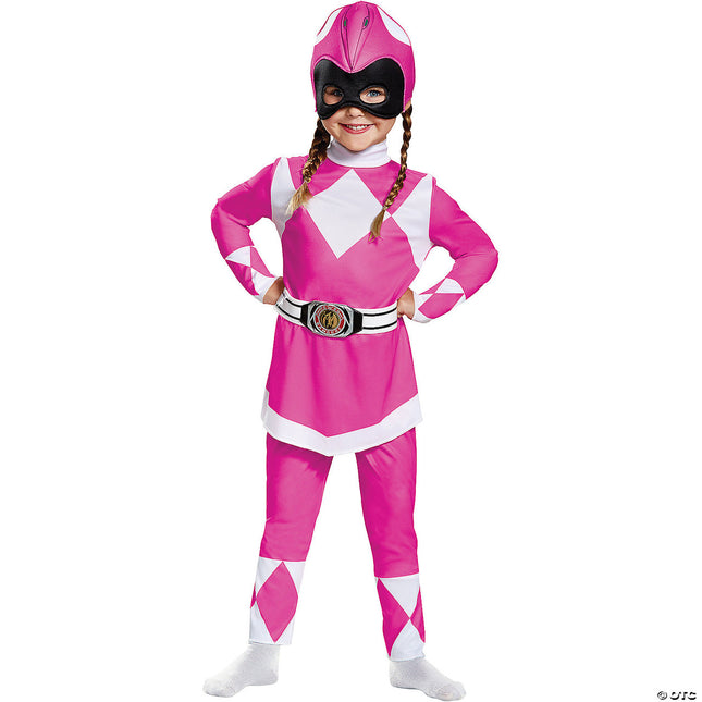 Power Rangers- Pink Ranger Baby/ Toddler Costume- front view