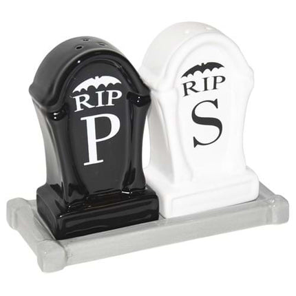 Tombstone Salt & Pepper Shakers