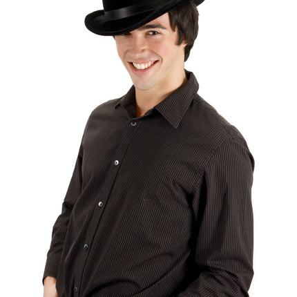 Black Top Hat- worn by model