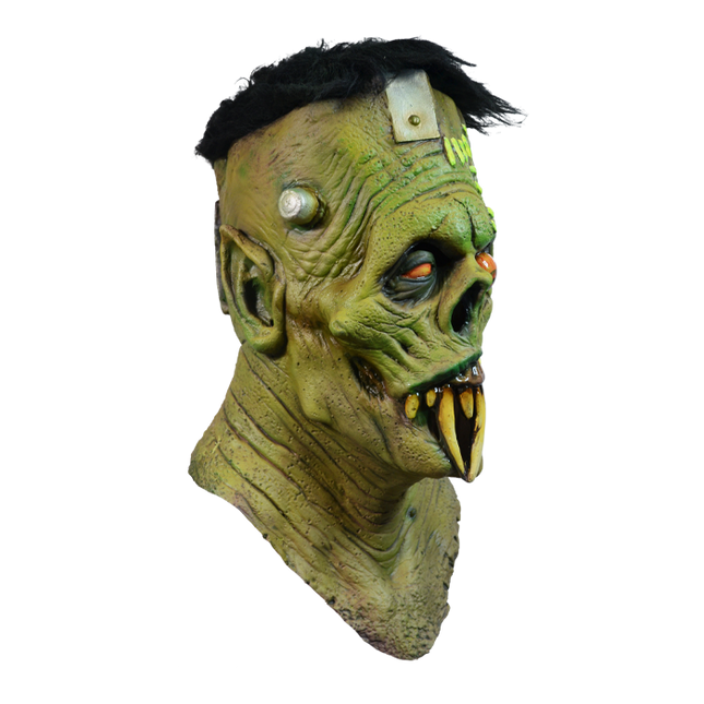 Right-side view of Green Gruesome Mask