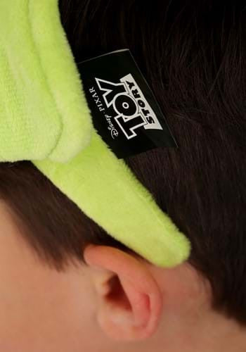 Toy Story- Alien Plush Headband- tag up close