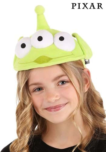Toy Story- Alien Plush Headband- worn by girl model