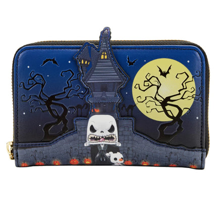 POP! Nightmare Before Christmas Jack Skellington House Wallet- front view