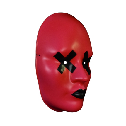 Right-side view of McKayla Hooper Mask