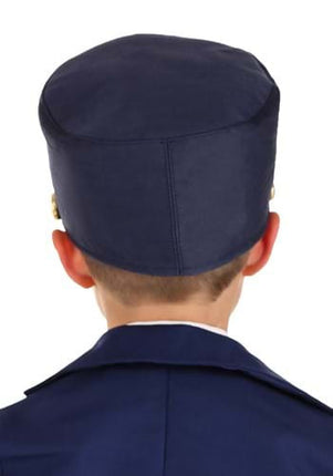 Kids Train Conductor Hat- back view