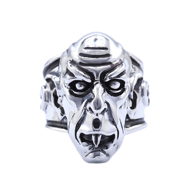 Nosferatu Sterling Silver Ring