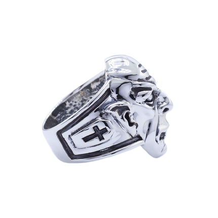 Right side of Nosferatu Sterling Silver Ring