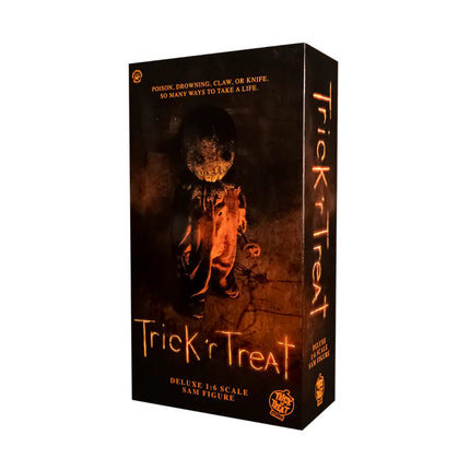 Trick R Treat- Deluxe 1:6 Scale Sam Figure- box front view