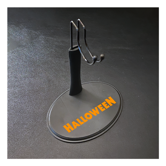 Official Halloween 1978 Michael Myers Figure stand is the perfect accessory for your action figure!


