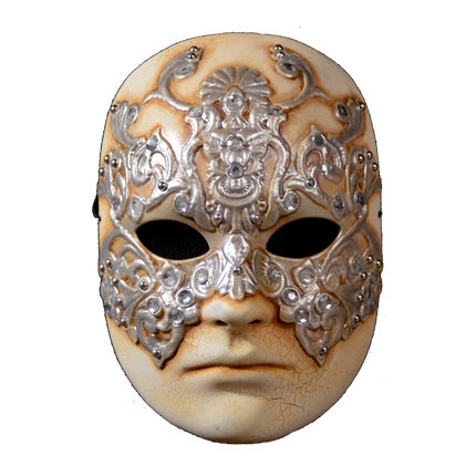 Front view of the Dr. William Hartford mask