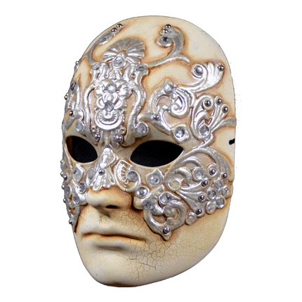 Left-side view of the Dr. William Hartford mask