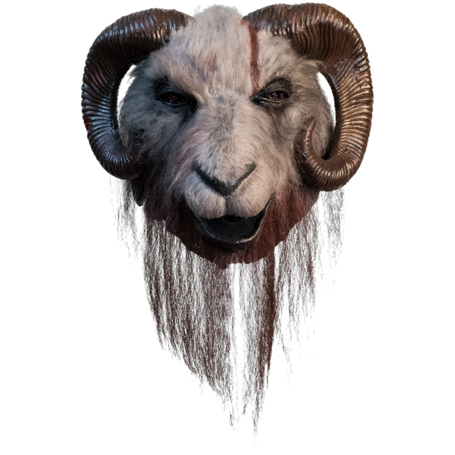 Kill Her Goats Goatface Mask - Front View