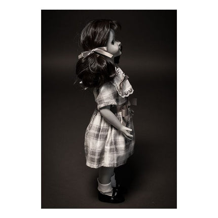 Right-side view of Talky Tina Doll