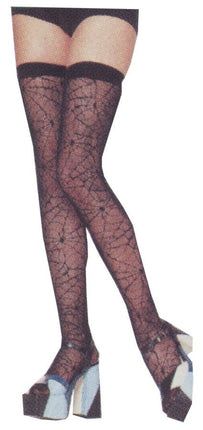 THIGH HI SPIDER WEB