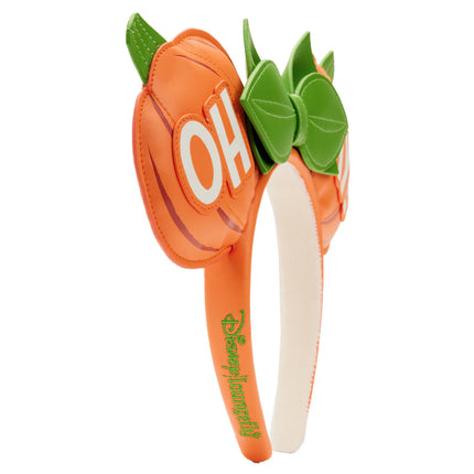 Minnie Mouse Pumpkin Oh My Ears Glow In The Dark Headband- side view