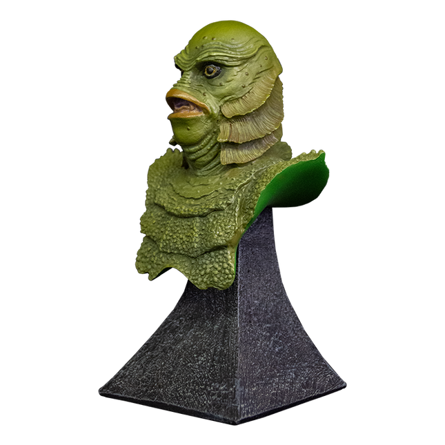 Left-side view of Creature Mini Bust