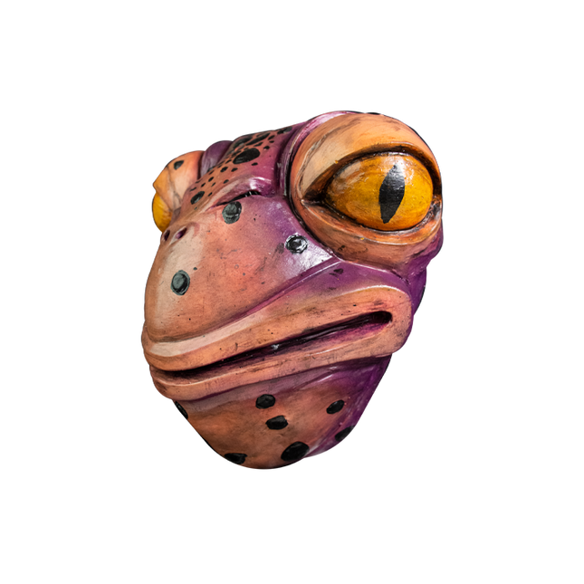 Left-side view of Agent Toad Mask