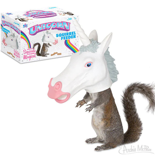 Unicorn Head Squirrel Feeder