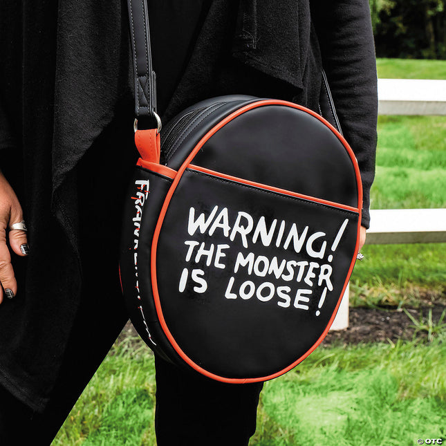 Universal Monsters - Frankenstein Bag- worn by model, back view