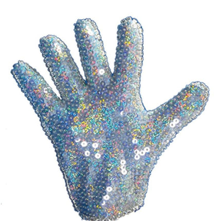 GLOVE WHITE SEQUIN
