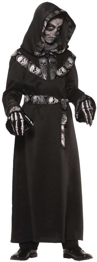 SKULL MASTER HOODED ROBE CHILD