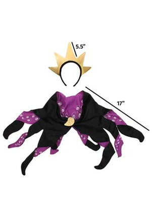 Disney- Ursula Headband & Collar Set- measurements