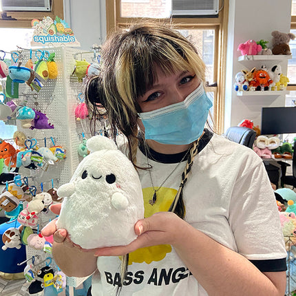 Snugglemi Snackers Spooky Ghost- Held by Model