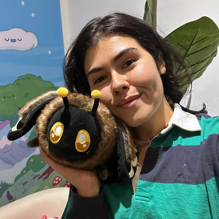 Mini Squishable Death's-head Hawkmoth- held by model