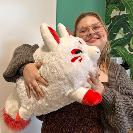 Squishable Baby Kitsune- held by model