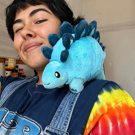 Snugglemi Snacker Stegosaurus- held by model