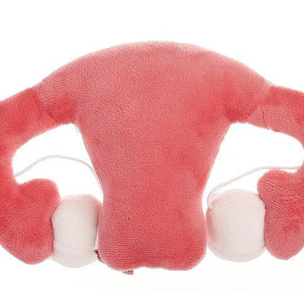 uterus plushie back view