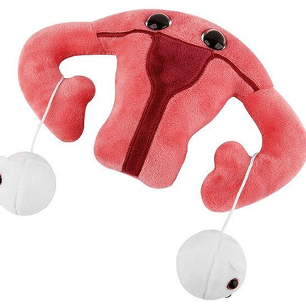 uterus plushie with detached eggs