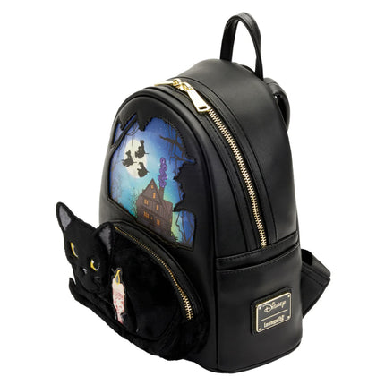 Hocus Pocus Binx Candle Mini Backpack- top angled view
