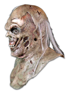 Left-side view of Water Zombie Mask