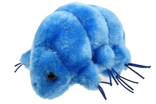 waterbear plushie angled view
