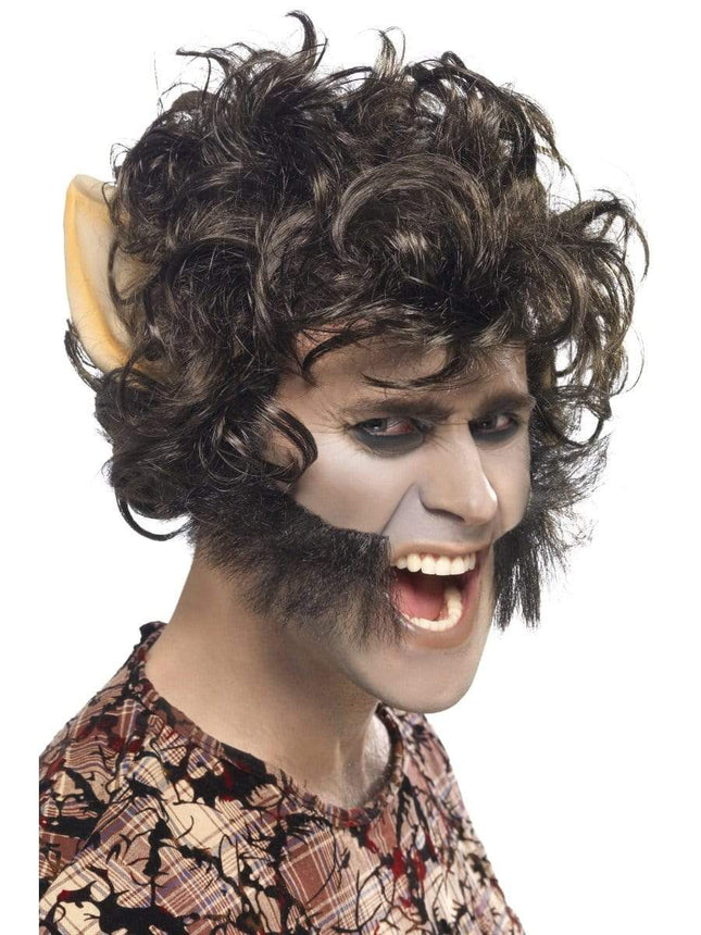 Werewolf Wig, Ears, & Sideburns