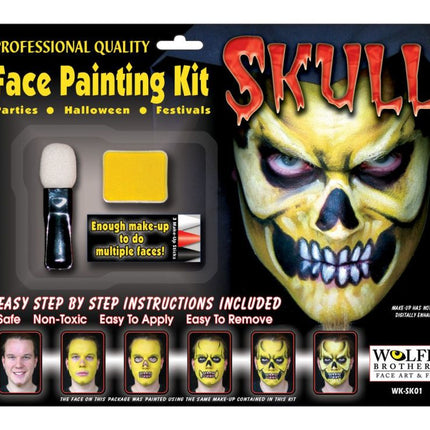 SKULL MAKEUP KIT WOLFE BROS