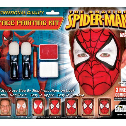 SPIDERMAN MAKEUP KIT WOLFE BRO