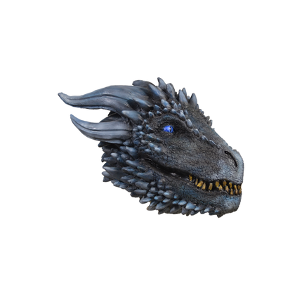 Right-side view of White Walker Dragon mask