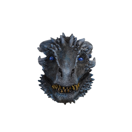 Front view of White Walker Dragon mask