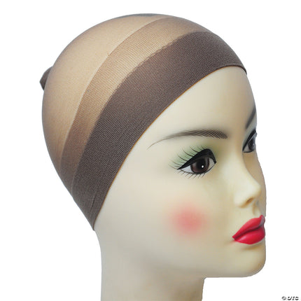 Wig Stocking Caps- brown