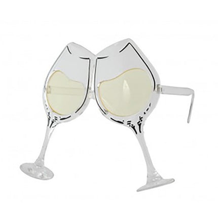 White Wine Glasses- angled view