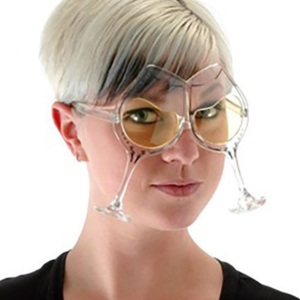 White Wine Glasses- worn by model