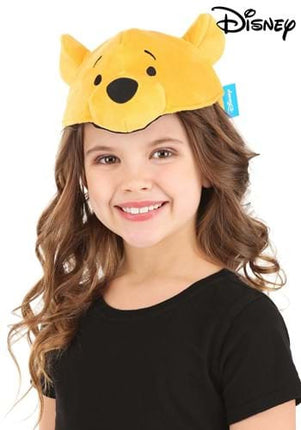 Winnie The Pooh- Pooh Plush Headband- worn by girl model
