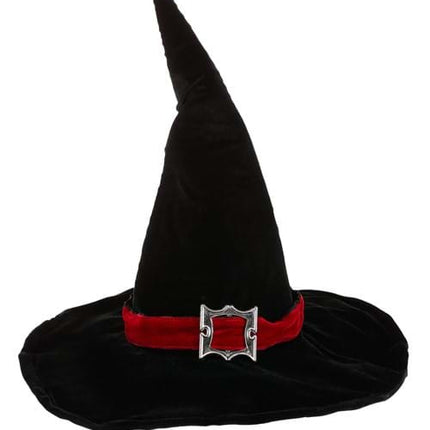 Tall Plush Witch Hat- front view